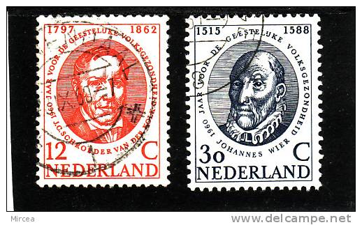 Pays-Bas Yv.no.724/5 Obliteres - Used Stamps