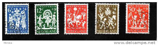 Pays-Bas Yv.no.740/4 Obliteres - Usados