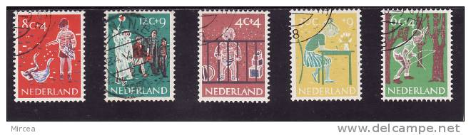 Pays-Bas Yv.no.712/6 Obliteres - Usados