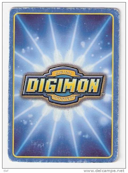 Carte De Jeu "DIGIMON" , Centarumon , Patamon , 1ere édition ; 1999 BANDAI ; TB - Autres & Non Classés