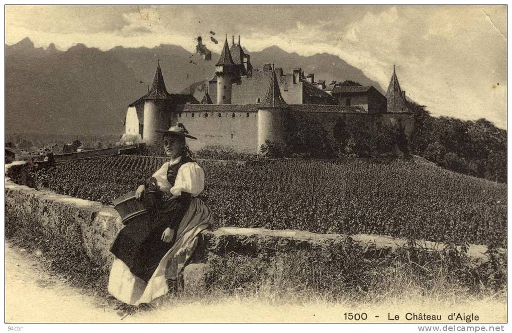 CPA (SUISSE)   Le Chateau D AIGLE - Au