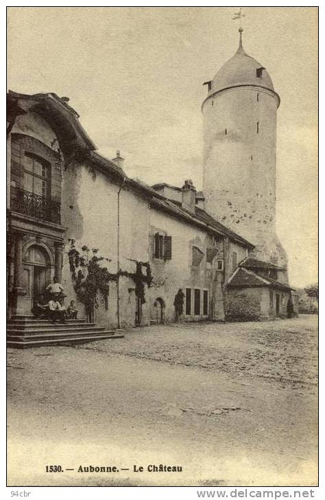 CPA (SUISSE) AUBONNE Le Chateau - Aubonne