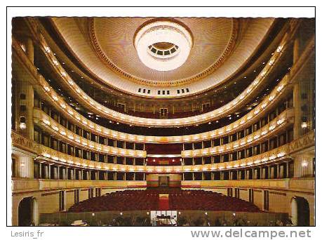 CP - PHOTO - WIEN - INNENAUFNAHME DER STAATSOPER - VUE INTERIEURE DE L'OPERA - 51396 - Sonstige & Ohne Zuordnung