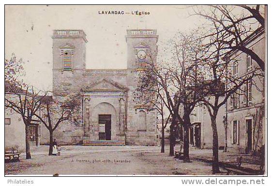 LAVARDAC  L EGLISE - Lavardac