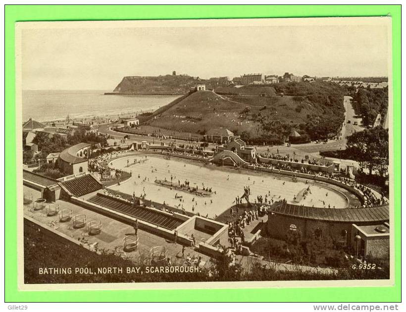 SCARBOROUGH, UK - BATHING POOL, NORTH BAY - - Scarborough