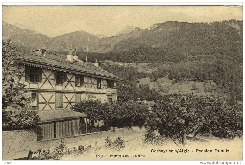 CPA(SUISSE)    CORBEYRIER S AIGLE Pension Dubuis - Aigle