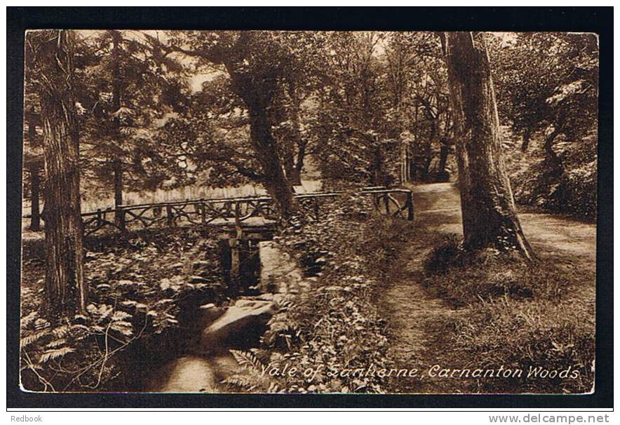 1924 Postcard Vale Of Sanherne Newquay Cancel Cornwall - Ref A41 - Newquay