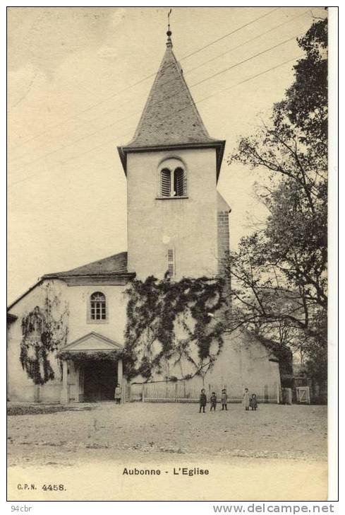 CPA (SUISSE)     AUBONNE L Eglise - Aubonne