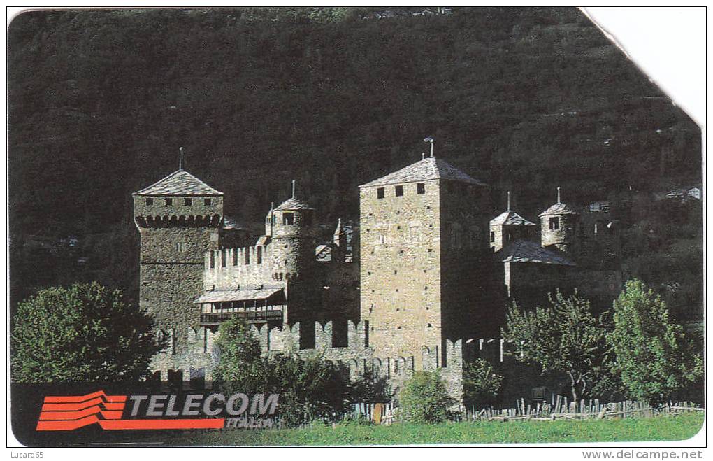 SCHEDE TELEFONICHE - PHONECARD - TELECARTE -  SCHEDA TELEFONICA LINEE D´ITALIA VALLE D´AOSTA - Publiques Figurées Ordinaires