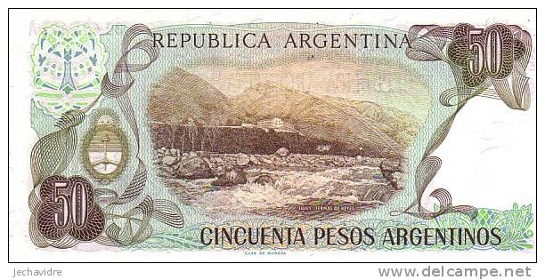 ARGENTINE   50 Pesos  Non Daté (1983-1985)   Pick 314    ***** BILLET  NEUF ***** - Argentinien