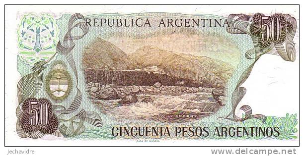 ARGENTINE   50 Pesos  Non Daté (1983-1985)   Pick 314    ***** BILLET  NEUF ***** - Argentina