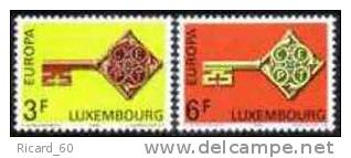 Série Europa Neuve Luxembourg - Unused Stamps