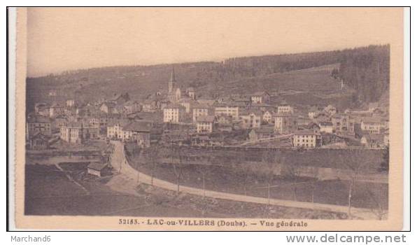 DOUBS . LAC OU VILLERS .VUE GENERALE - Mouthe