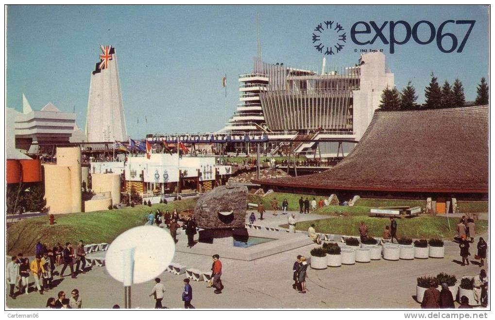 Canada - Quebec - Montréal - Expo67 - Vue Impressionnante De L´ile Notre-Dame - Montreal