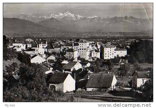 01 GEX Station Estivale Panorama Sur Le Mont Blaanc Et La Chaine Des Alpes La Route Blanche Paris Geneve - Gex