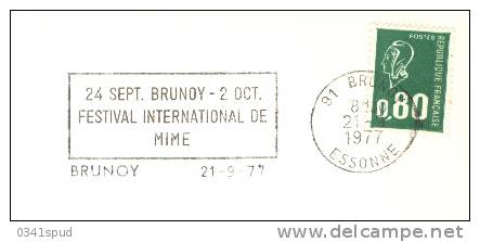 1977 France 91 Brunoy   Théâtre Teatro Theatre  Mime - Théâtre