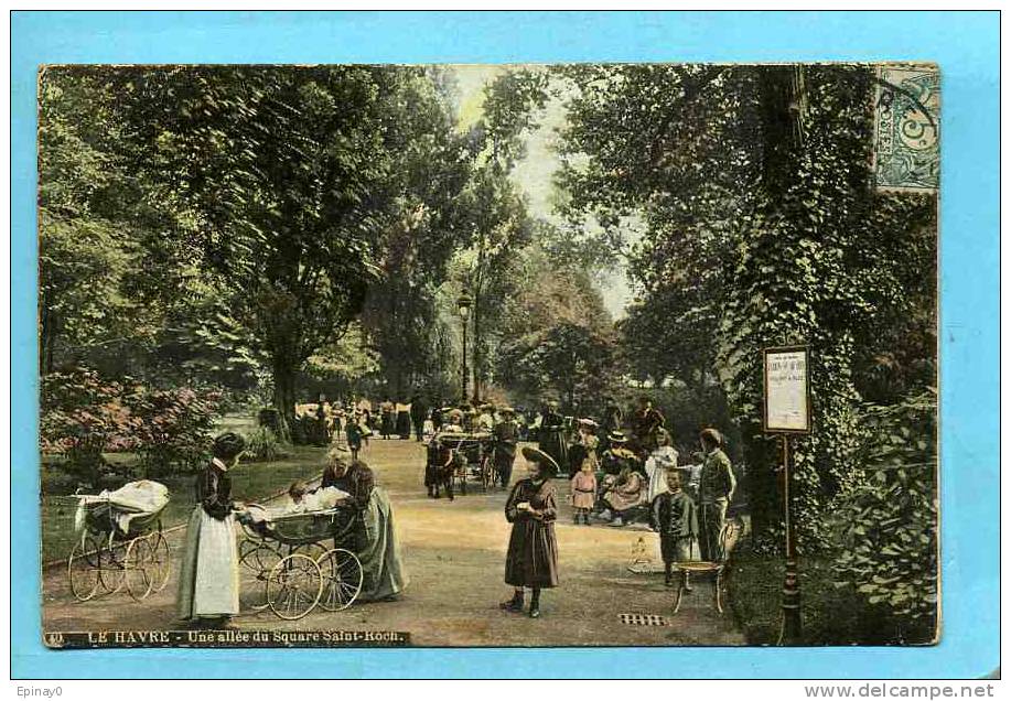 B - 76 - LE HAVRE - Attelage De Chévre Ou Bouc - Square Saint-Roch