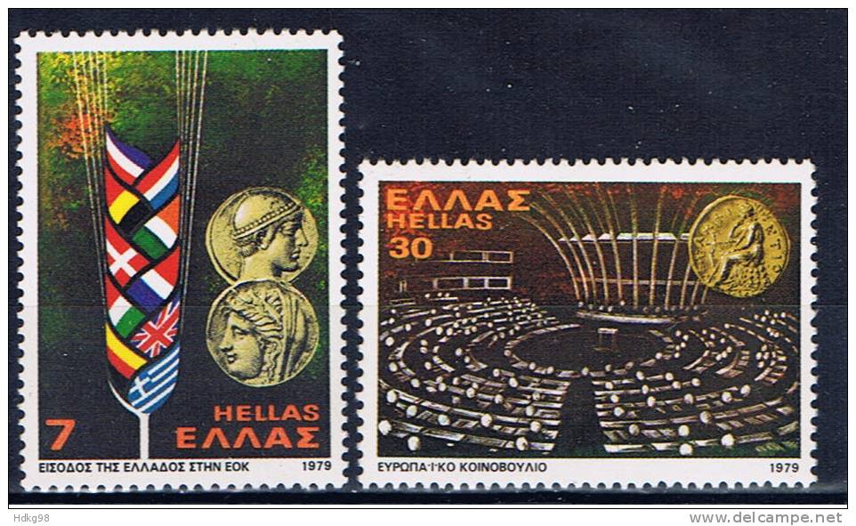 GR+ Griechenland 1979 Mi 1360-61** - Unused Stamps