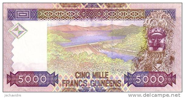 GUINEE   5 000 Francs Guinéens  Emission De 2006    Pick 41     ***** BILLET  NEUF ***** - Guinea