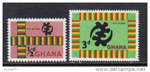 16A - GHANA 1961 , Legenda Locale Serie N. 88/89  *** - Ghana (1957-...)