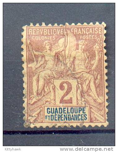 GUAD 109 - YT 28 Obli - Used Stamps