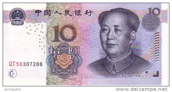 CHINE  10 Yuan  Daté De 2005   Pick 898    ***** BILLET  NEUF ***** - China