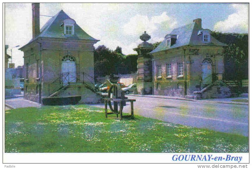 Carte Postale 76.  Gournay-en-Bray  Les Portes De La Villes Trés  Beau Plan - Gournay-en-Bray