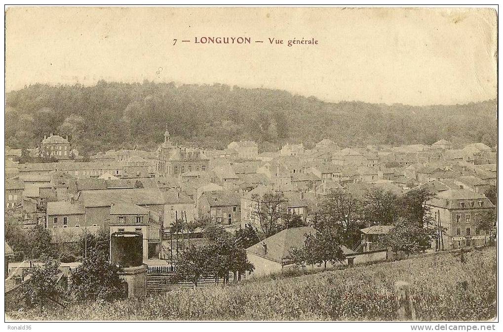 CP 54 LONGUYON Vue Générale - Longuyon