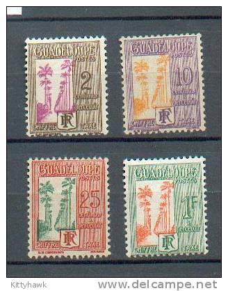 GUAD 127 - YT Taxe 25-28-31-35 * - Timbres-taxe