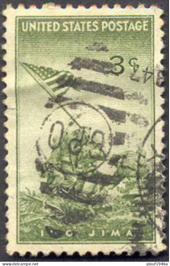 Pays : 174,1 (Etats-Unis)   Yvert Et Tellier N° :   481 (o) Oblitération "GPO" ? - Used Stamps