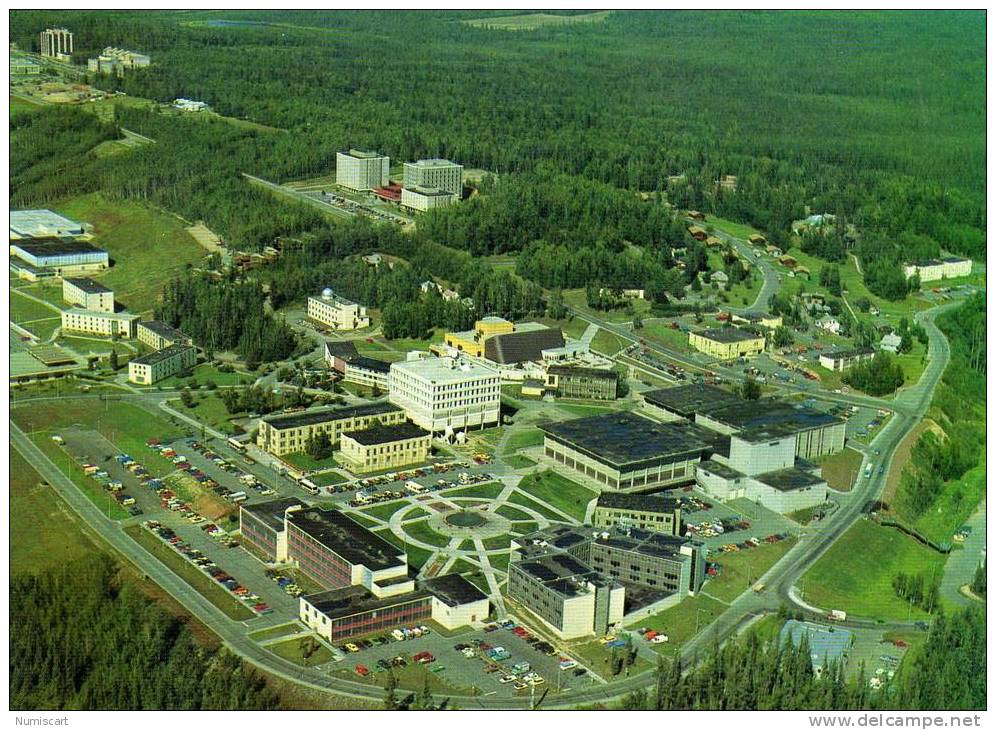 CPM...D ALASKA...UNIVERSITY FAIRBANKS...EN VUE AERIENNE - Fairbanks