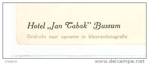 VELUWE  Hotel "Jan Tabak"Bussum - Bussum