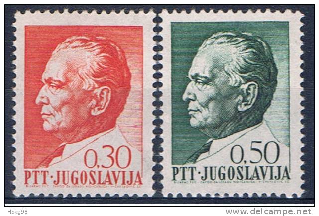 YU+ Jugoslawien 1967 Mi 1236 1238 - Nuevos