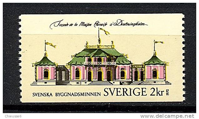 Suède ** N° 662 - Palais Chinois Du Parc De Drottninghilm - Unused Stamps