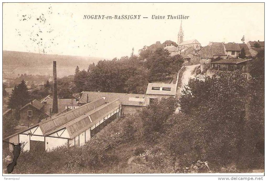 NOGENT-EN-BASSIGNY . Usine Thuillier - Nogent-en-Bassigny