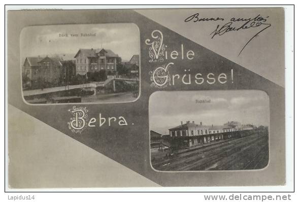 025 F/ CPA  BEBRA  VIE LE GRUSSE - Bebra