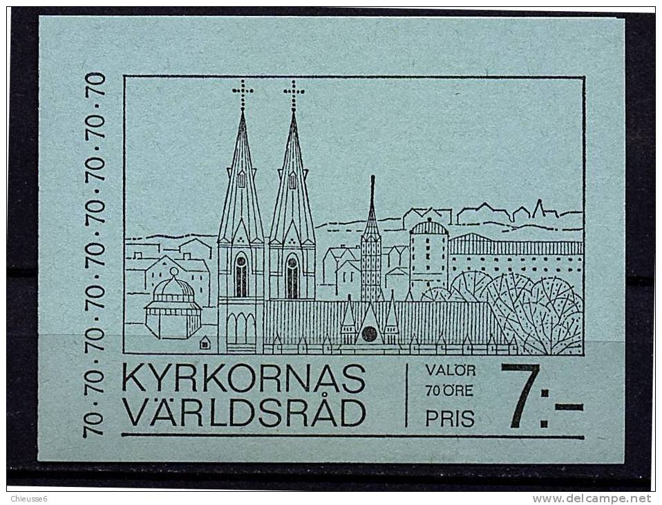 Suède ** Carnet N° C595a - Conseil Des églises - 1951-80