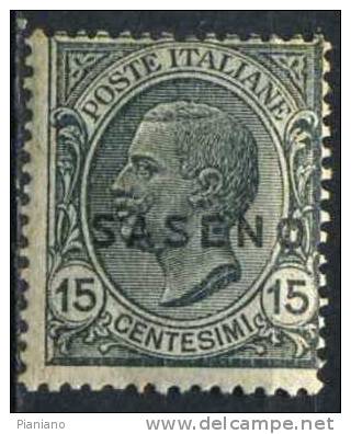 PIA - ITA- SAS -1923 : Francobolli D' Italia Soprastampato SASENO : (SAS 2) - Saseno