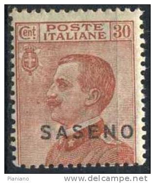 PIA - ITA- SAS -1923 : Francobolli D' Italia Soprastampato SASENO : (SAS 5) - Saseno