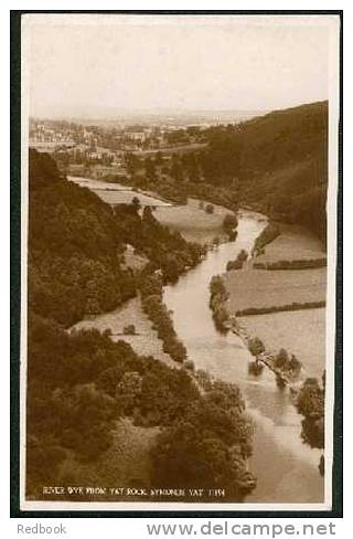 J. Salmon Real Photo Postcard River Wye From Yat Rock Symonds Yat Hereford Herefordshire - Ref A52 - Herefordshire