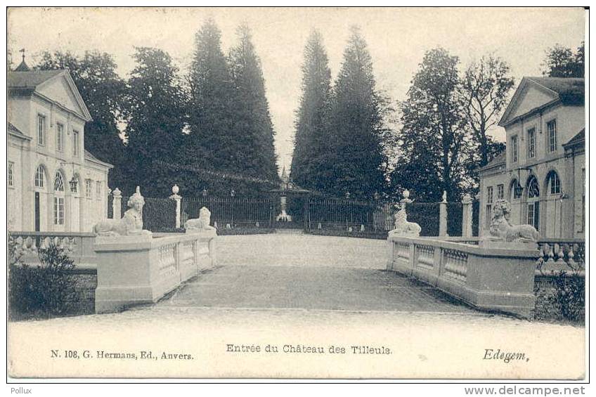 Pk  Kasteel  Château  Des Tilleuls EDEGEM - Edegem