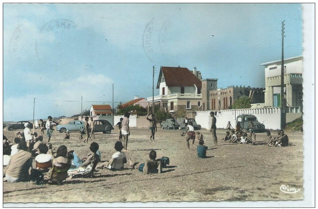 85, Vendée, NOTRE DAME De MONTS, Jeux Sur La Plage,CPSM, Scan Recto-Verso - Other & Unclassified