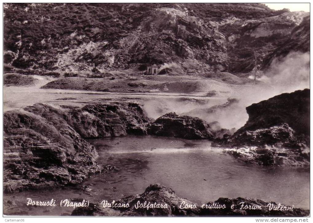 Italie - Pozzuoli - Vulcano Solfatara - Cono Eruttivo E Forum Vulcani. - Pozzuoli