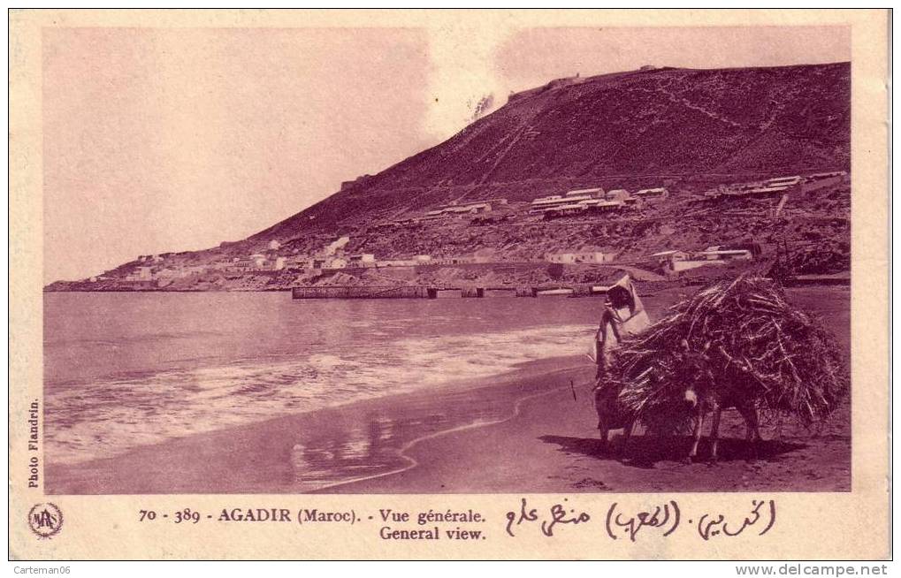 Maroc - Agadir - Vue Générale - General View. (Ane) - Agadir