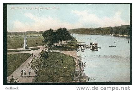 Early Postcard North Inch From The Bridge Perth Perthshire Scotland - Ref A61 - Perthshire