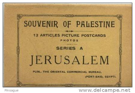 SOUVENIR DE PALESTINE Avec 5 Cartes - Palestine