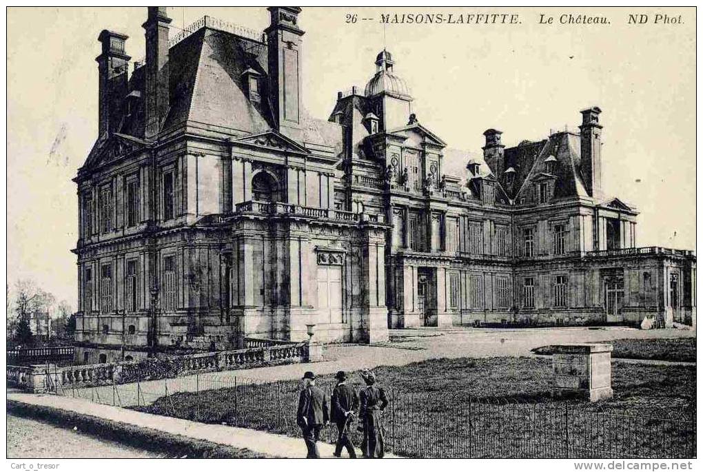 CPA 78 MAISONS-LAFFITTE LE CHATEAU 1911 - Maisons-Laffitte