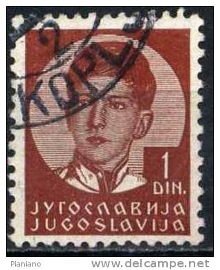 PIA - YUG - 1935 - Re Pietro II - (Un 280) - Usados