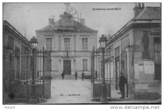 94. FONTENAY SOUS BOIS.  LA MAIRIE. - Fontenay Sous Bois