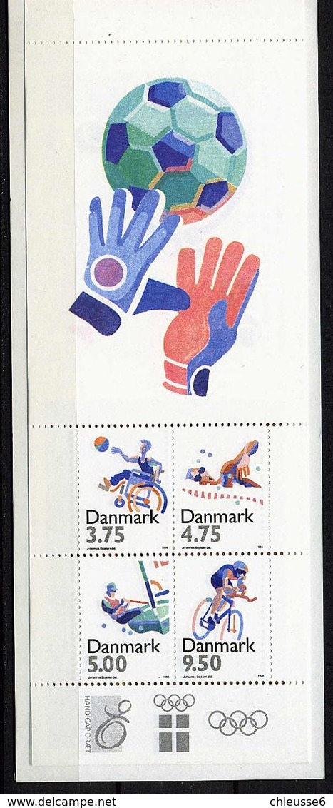 Danemark ** Carnet N° C1123 - Sports. Disciplines - Postzegelboekjes